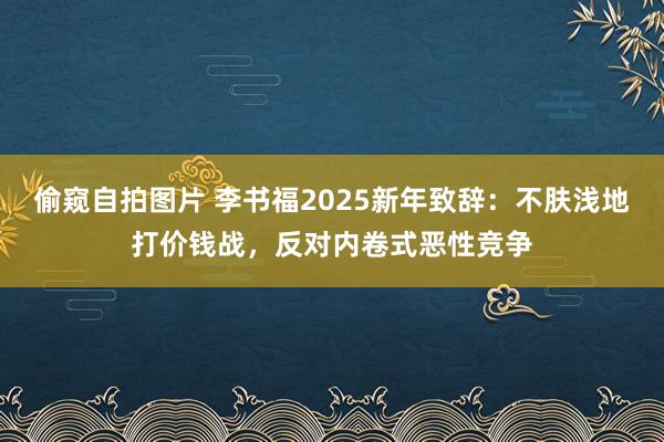 偷窥自拍图片 李书福2025新年致辞：不肤浅地打价钱战，反对内卷式恶性竞争
