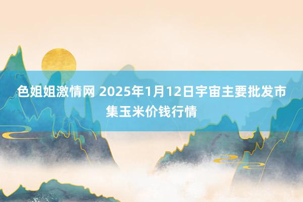 色姐姐激情网 2025年1月12日宇宙主要批发市集玉米价钱行情
