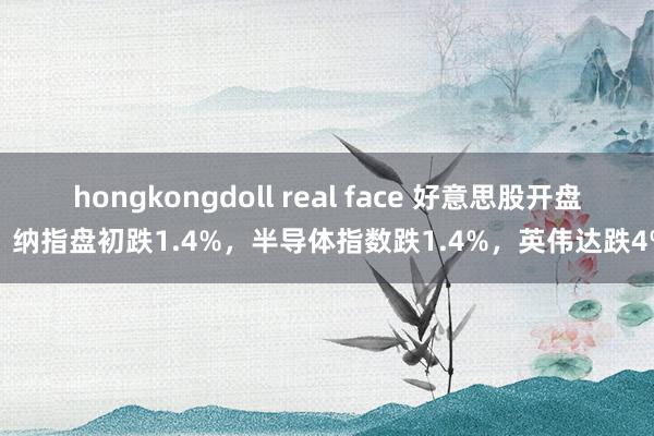 hongkongdoll real face 好意思股开盘：纳指盘初跌1.4%，半导体指数跌1.4%，英伟达跌4%